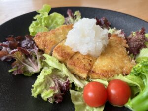 揚げ物にオリーブオイル