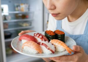 このお寿司、食べても大丈夫?