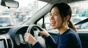 全力の車内カラオケ