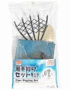 ダイソー潮干狩りセット