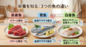 白身魚とは？赤身魚・青魚と異なる栄養学的なメリット