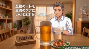 至福の一杯を最強のケアに