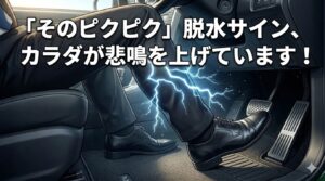 足のつり・集中力低下「脱水サイン」